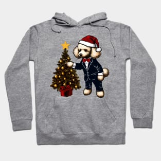 Poodle Dog Christmas Hoodie